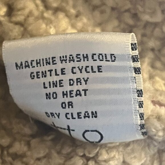 Tasha Polizzi red faux suede coat large sherpa military inspired long - Picture 16 of 16